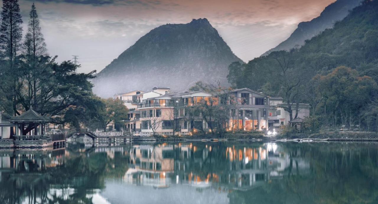 Guilin Heshe Lakeside Resort-Free Pick Up Service Stay Two Nights المظهر الخارجي الصورة